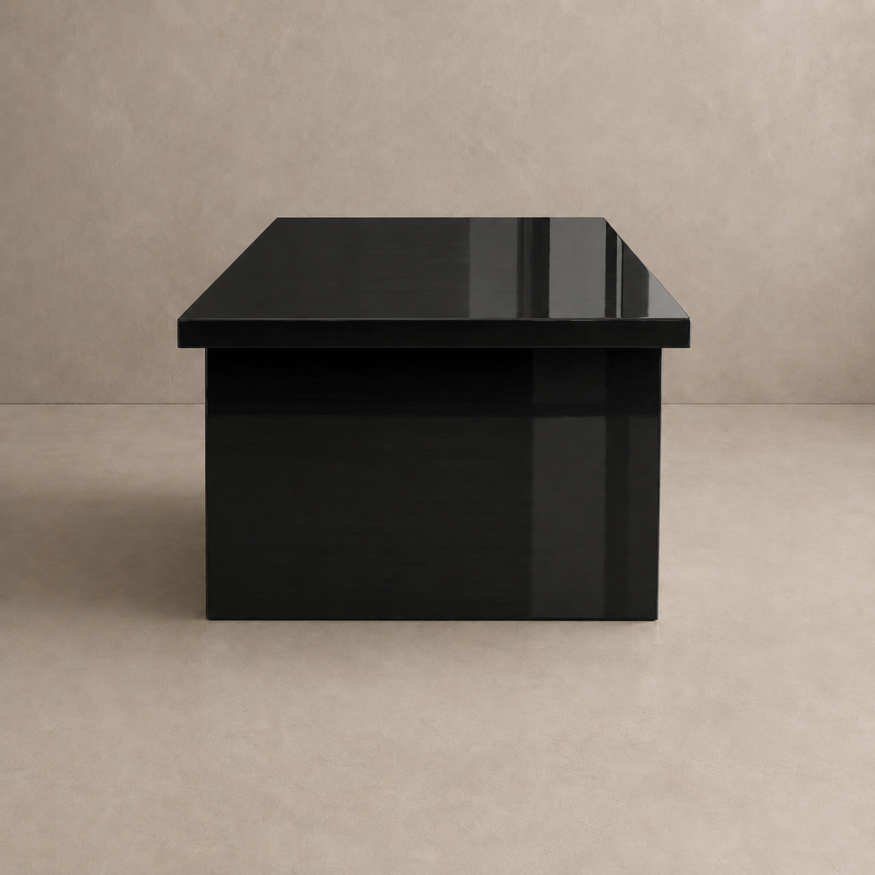 Alfa - Tavolo laccato lucido a specchio Ral 9005