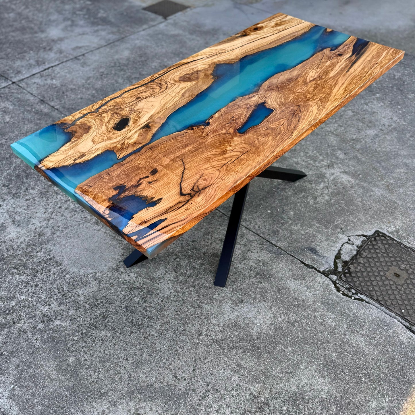 MAREA - River Table in legno e resina