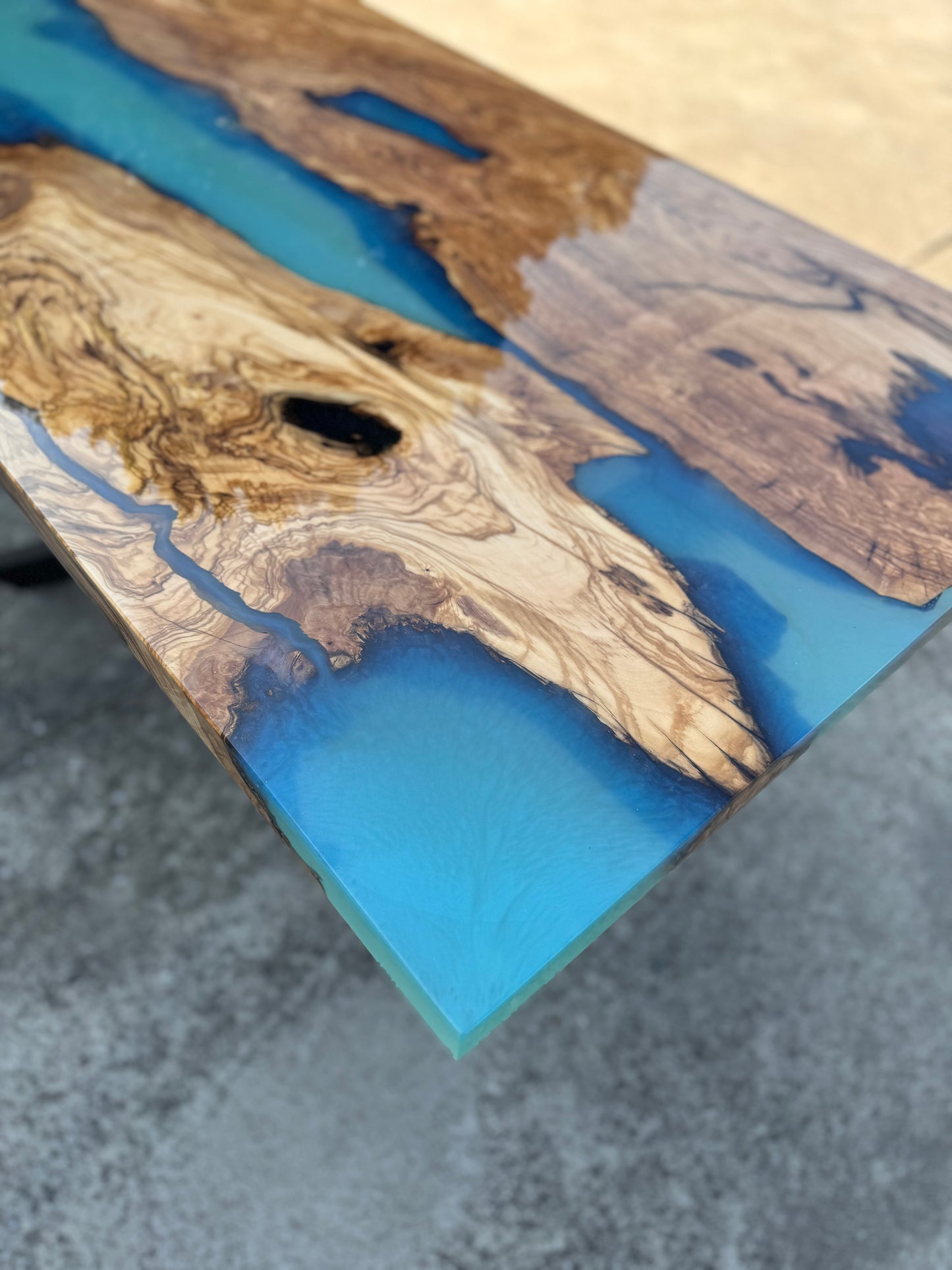 MAREA - River Table in legno e resina