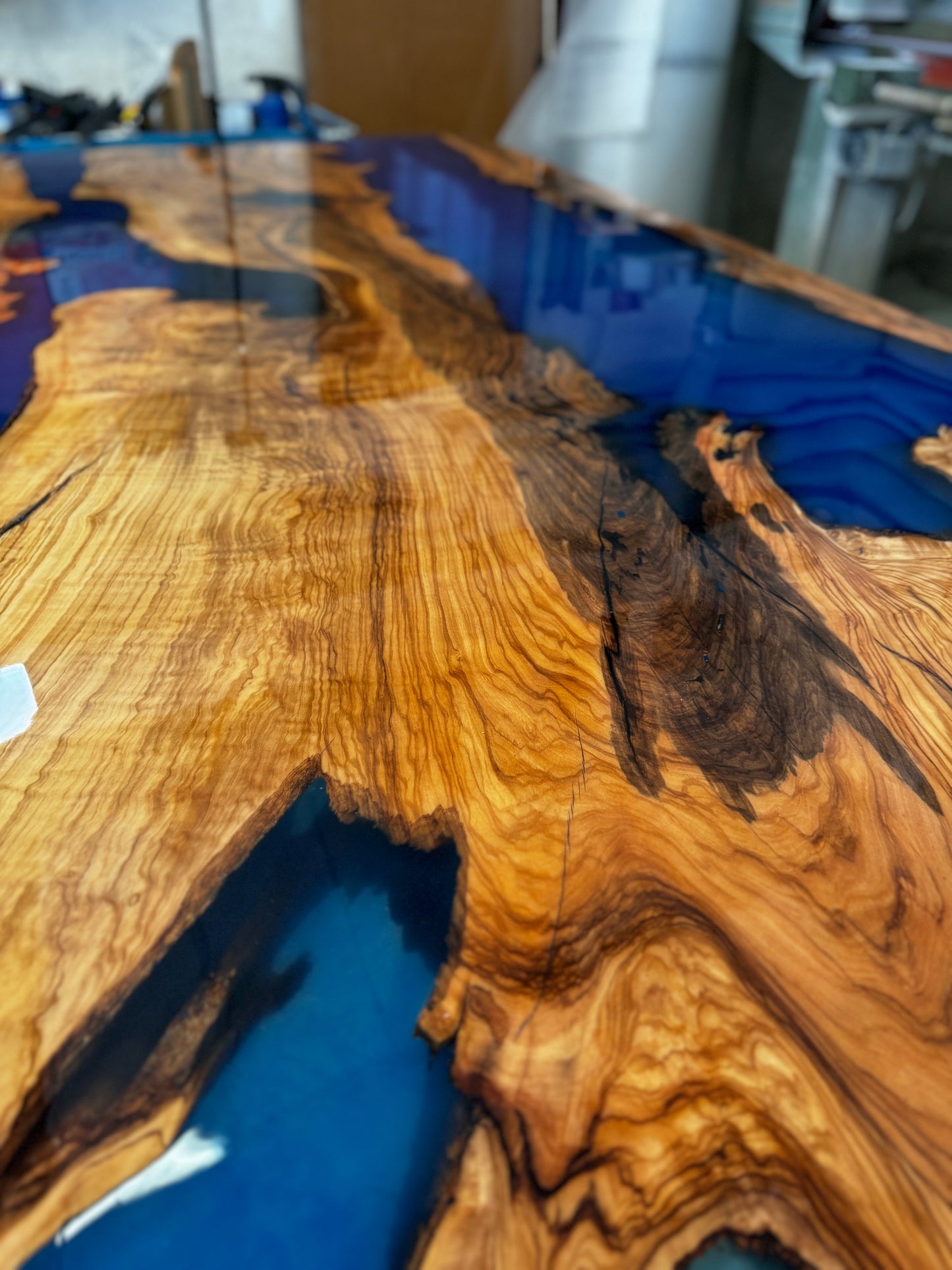 Poseidone - River Table in legno e resina