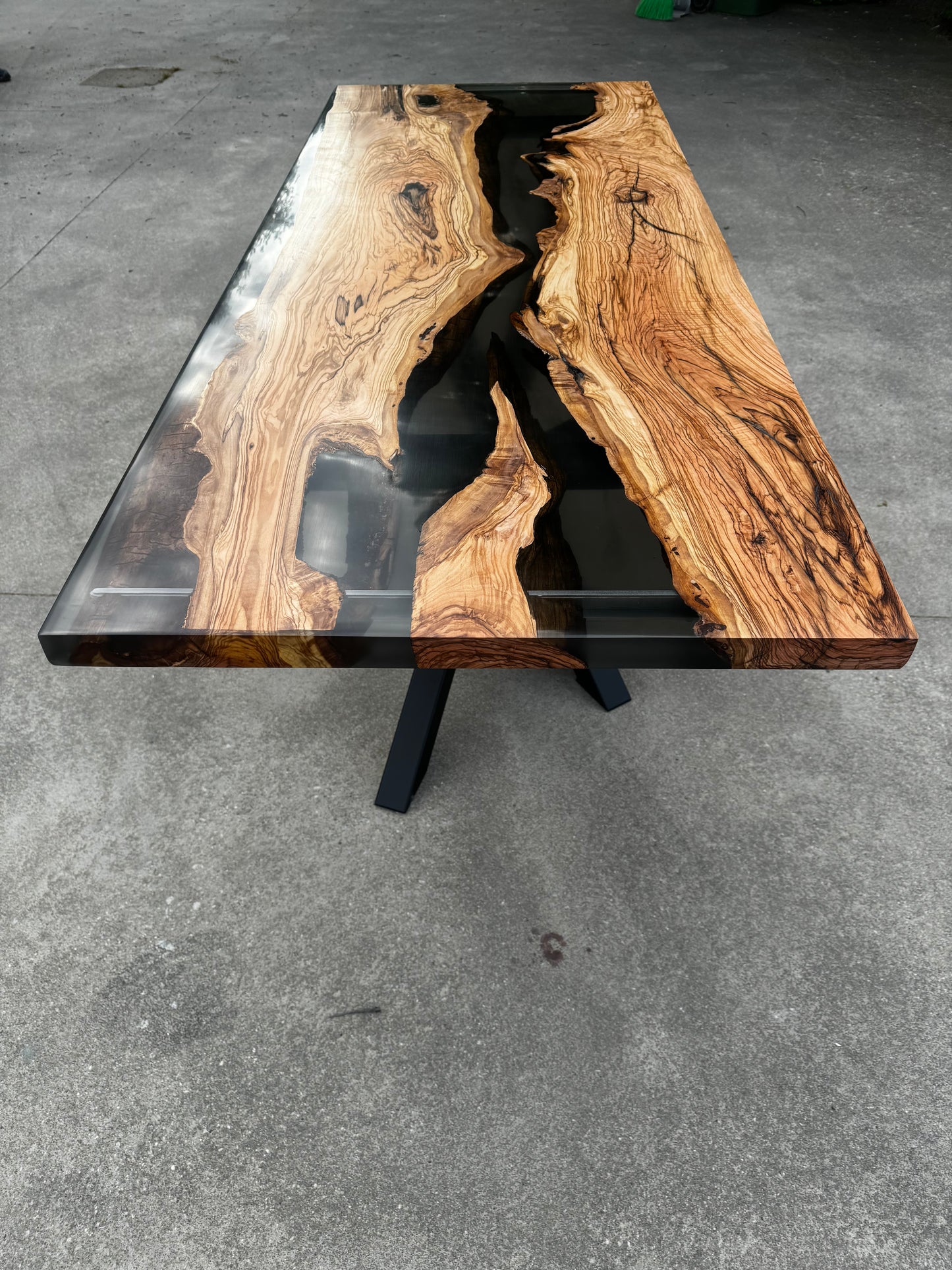 DELTA - River Table in legno e resina