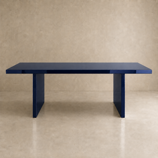 Alfa - Tavolo laccato lucido a specchio Ral 5003