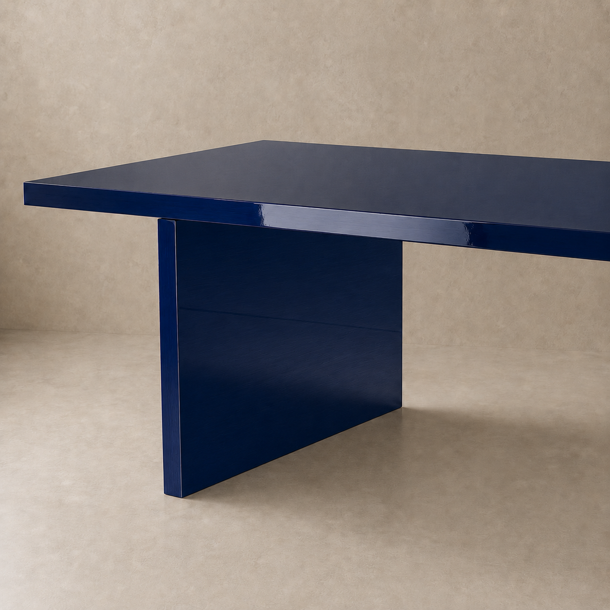 Alfa - Tavolo laccato lucido a specchio Ral 5003