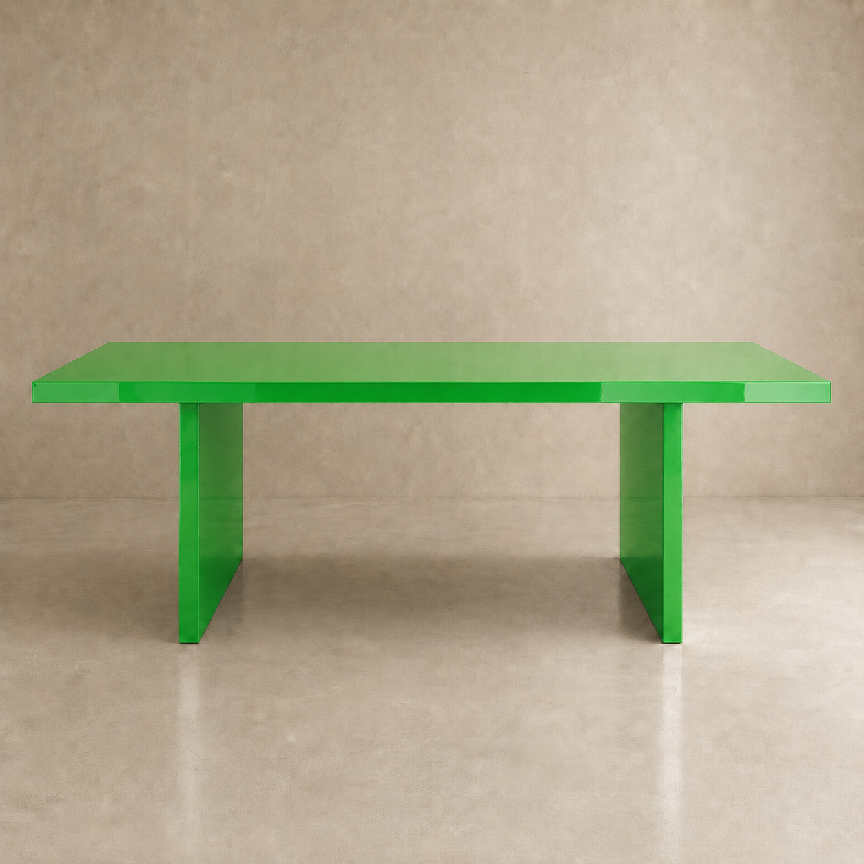 Alfa - Tavolo laccato lucido a specchio Ral 6038