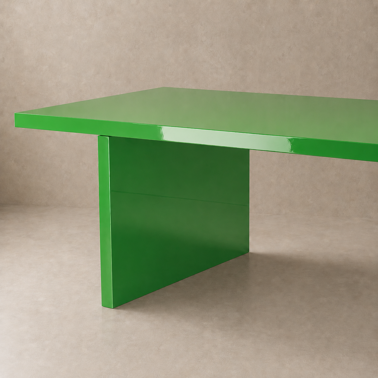 Alfa - Tavolo laccato lucido a specchio Ral 6038