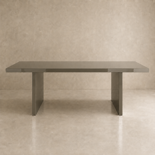 Alfa - Tavolo laccato lucido a specchio Ral 7039