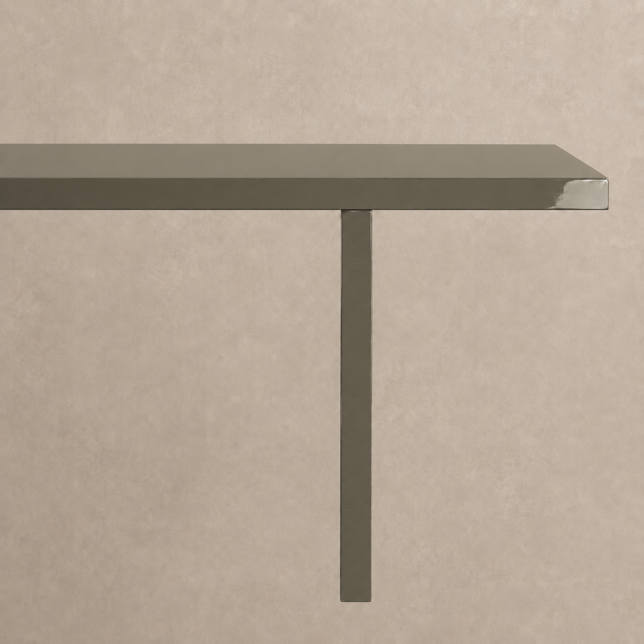 Alfa - Tavolo laccato lucido a specchio Ral 7039