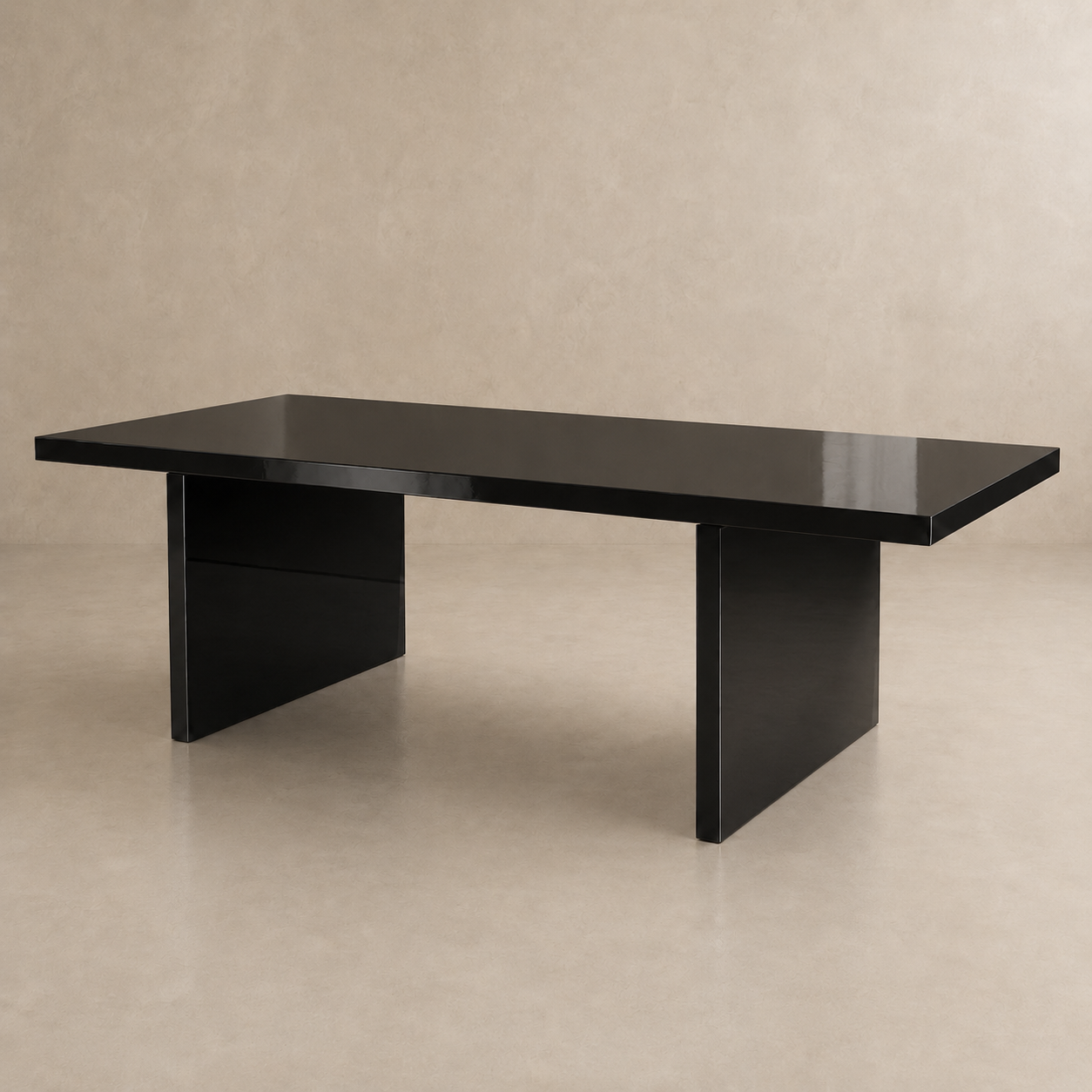 Alfa - Tavolo laccato lucido a specchio Ral 9005