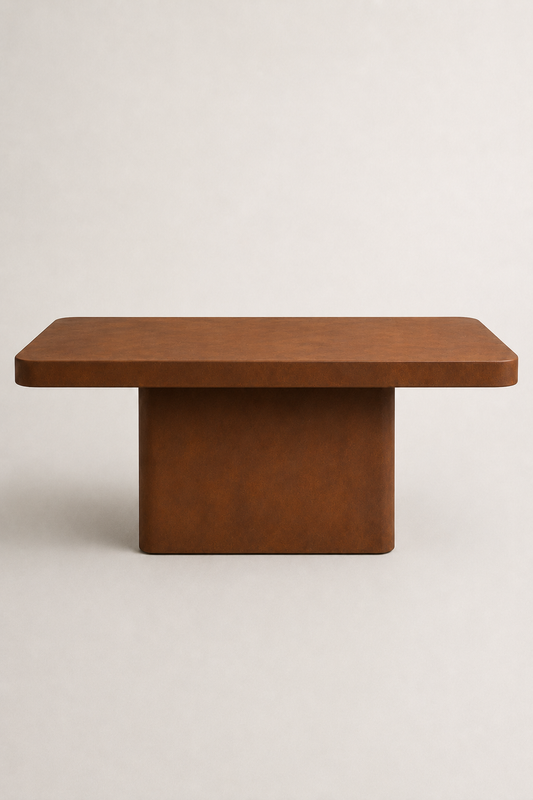 Monolite - Tavolo in microcemento corten