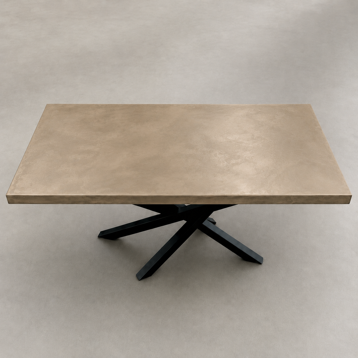 Mat - Tavolo in microcemento moka
