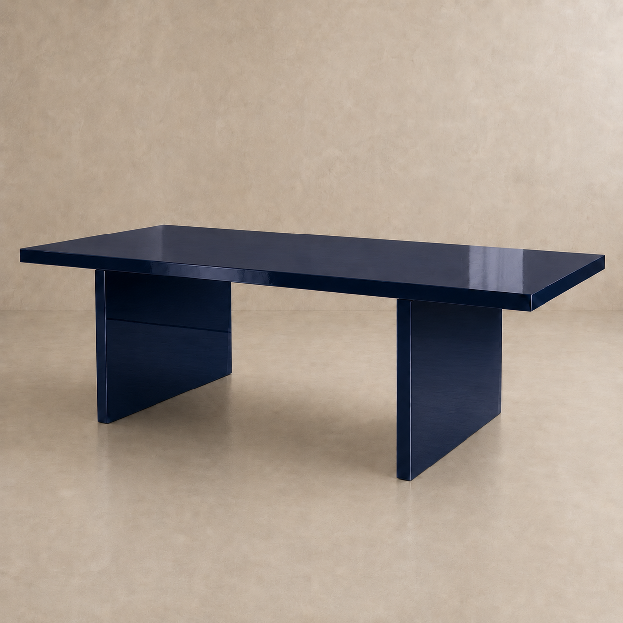 Alfa - Tavolo laccato lucido a specchio Ral 5003