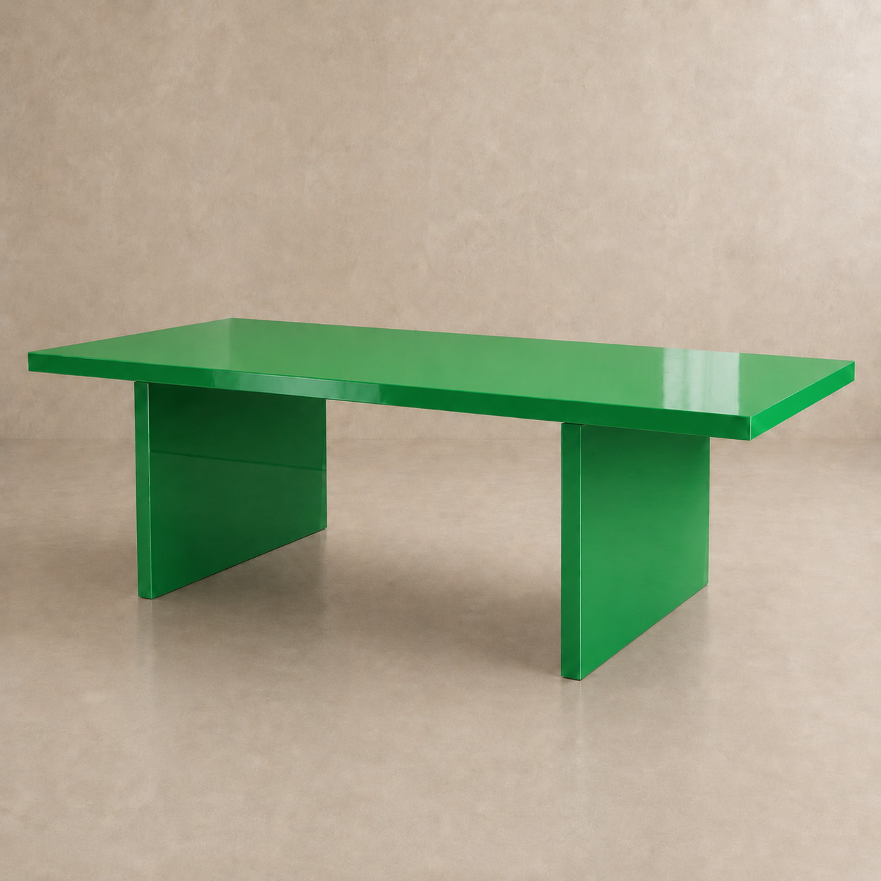 Alfa - Tavolo laccato lucido a specchio Ral 6038