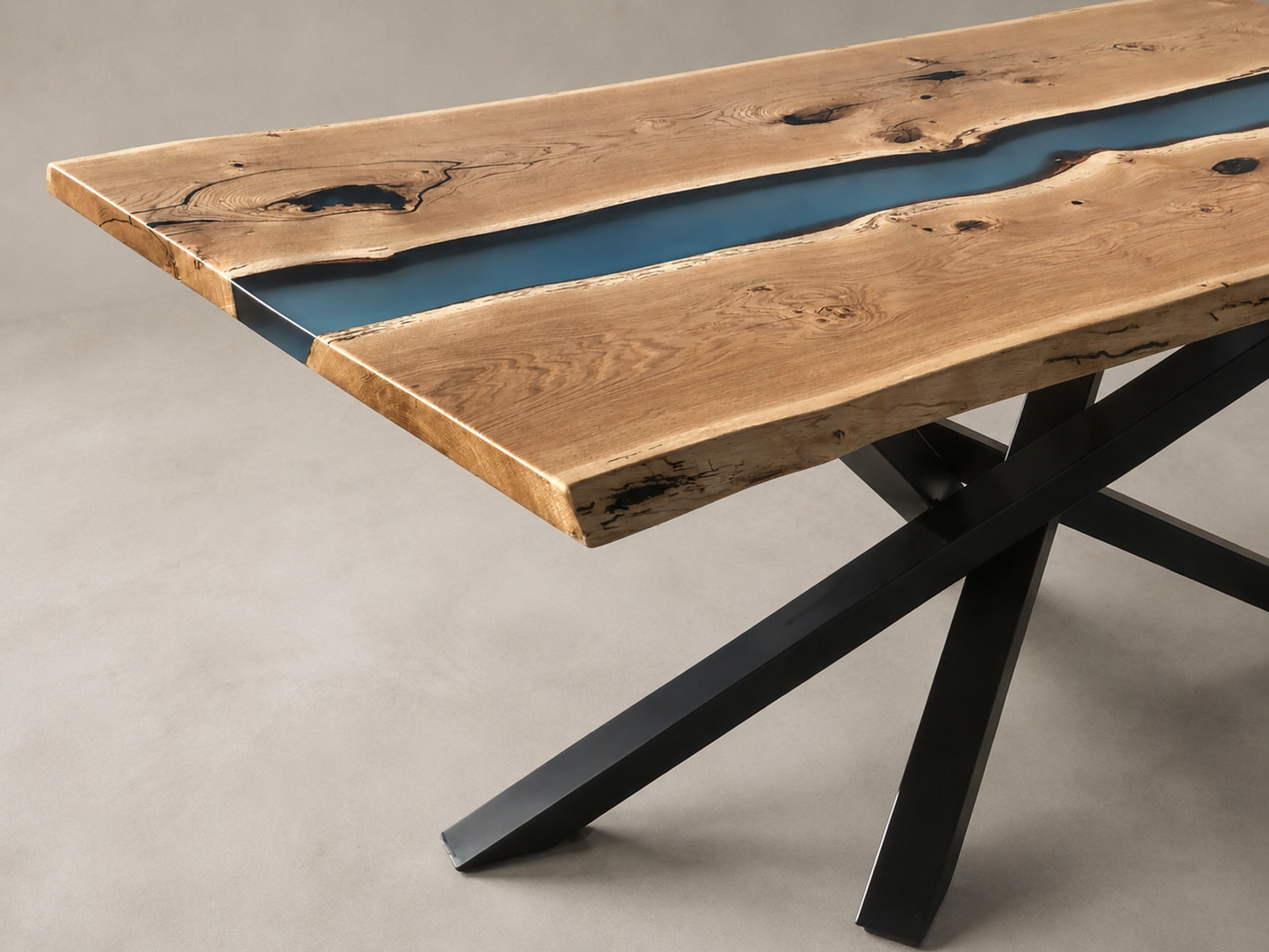 Origine - Tavolo in legno e resina