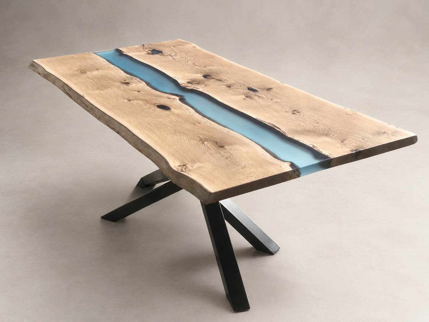 Origine - Tavolo in legno e resina