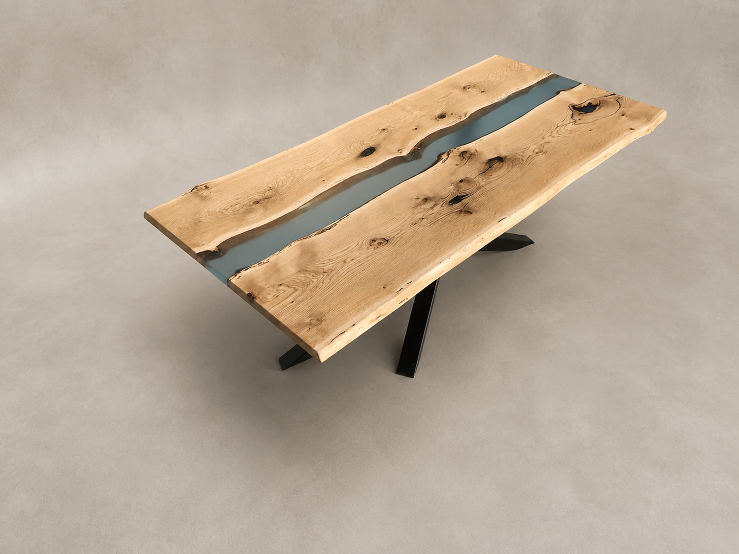 Origine - Tavolo in legno e resina