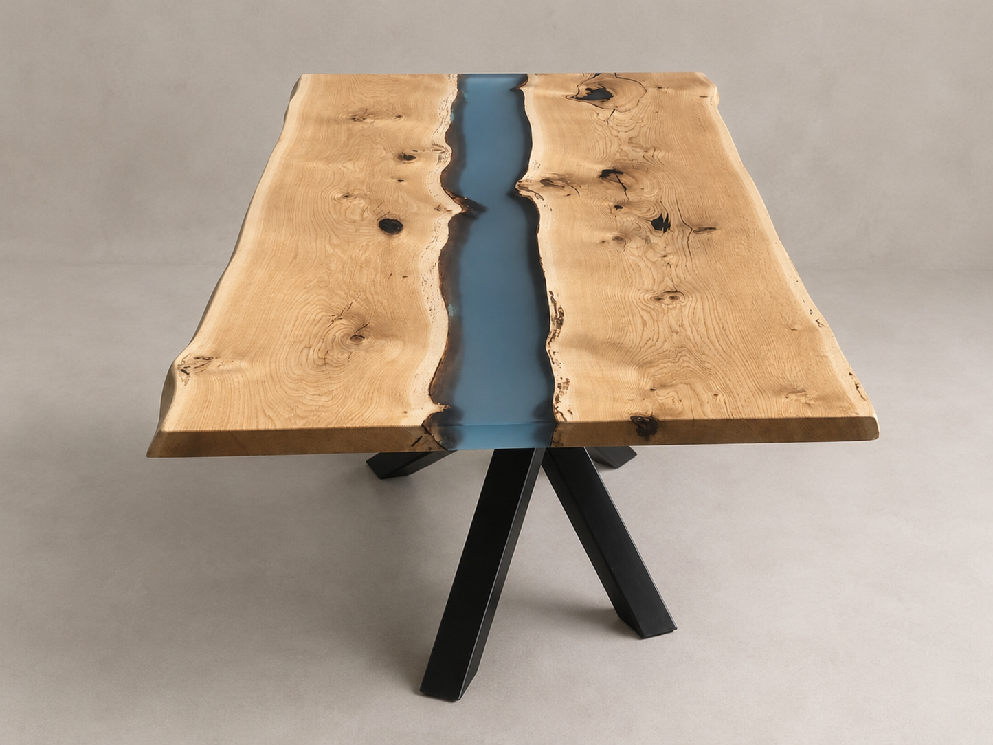 Origine - Tavolo in legno e resina
