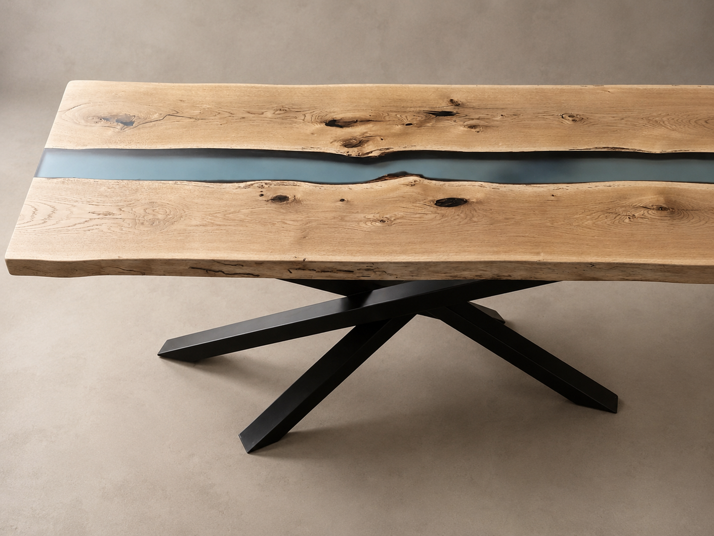 Origine - Tavolo in legno e resina