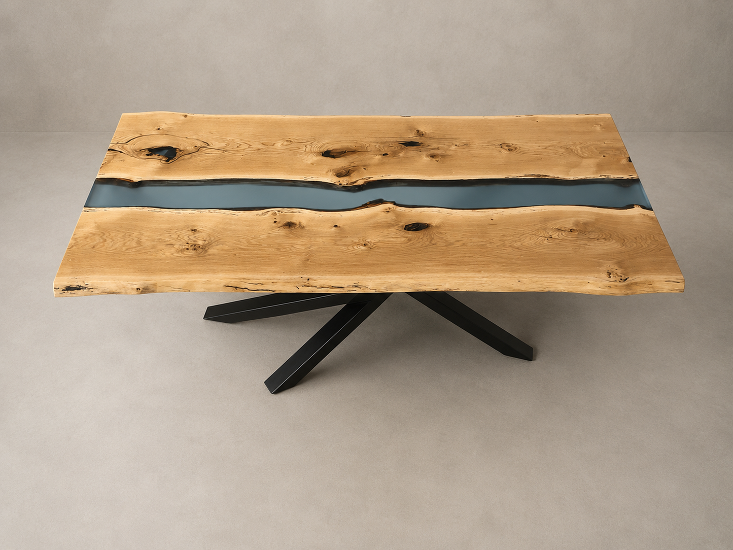Origine - Tavolo in legno e resina