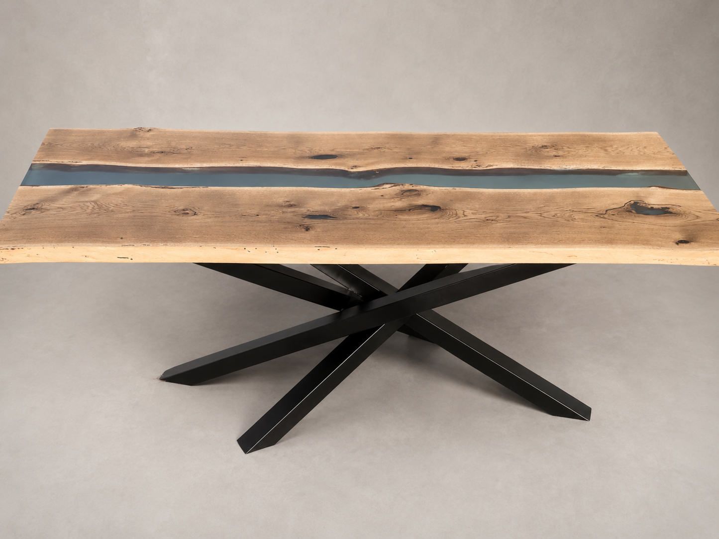 Origine - Tavolo in legno e resina